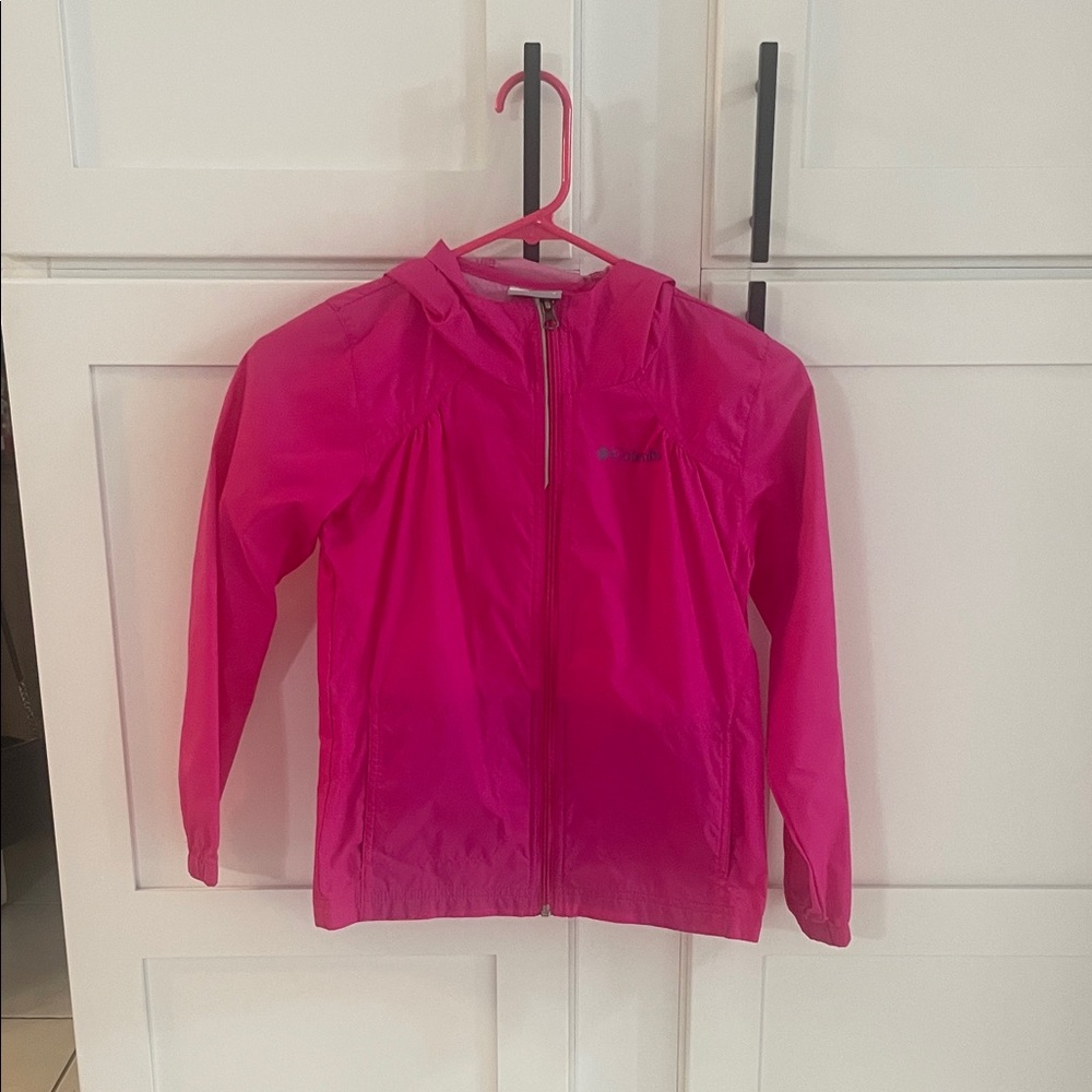 Columbia Kids Pink Raincoat